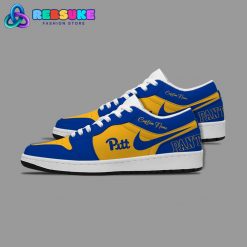 NCAA Pittsburgh Panthers Customized Low Jordan 1