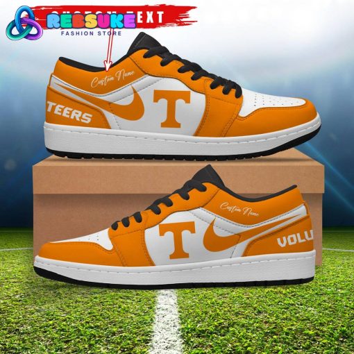 NCAA Tennessee Volunteers Customized Low Jordan 1