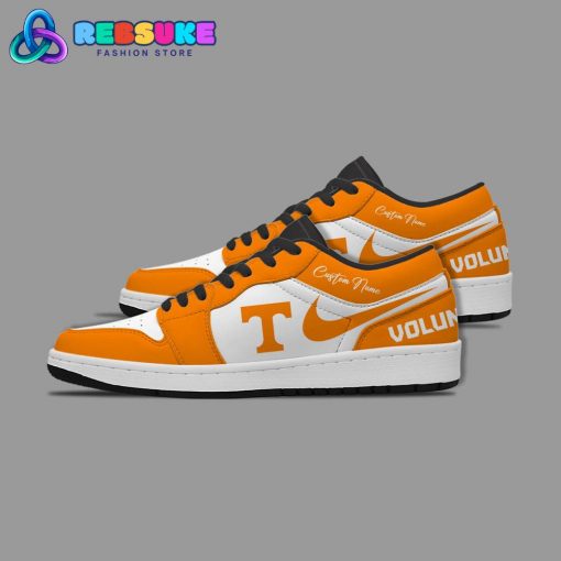 NCAA Tennessee Volunteers Customized Low Jordan 1