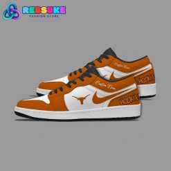 NCAA Texas Longhorns Customized Low Jordan 1