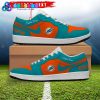 NFL Kansas City Chiefs Customized Nike Low Jordan 1