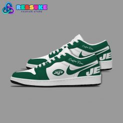 NFL New York Jets Customized Nike Low Jordan 1