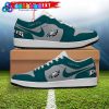 NFL Las Vegas Raiders Customized Nike Low Jordan 1