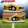 NFL Philadelphia Eagles Customized Nike Low Jordan 1