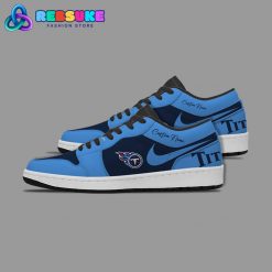 NFL Tennessee Titans Customized Nike Low Jordan 1