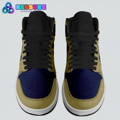 Navy Midshipmen NCAA Customized Air Jordan 1