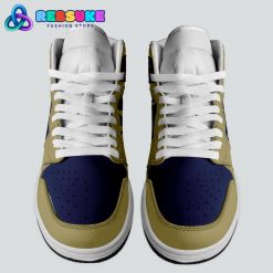 Navy Midshipmen NCAA Customized Air Jordan 1