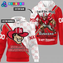 Nebraska Cornhuskers Football Custom Name Hoodie