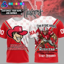 Nebraska Cornhuskers Football Custom Name Shirt