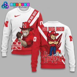 Nebraska Cornhuskers Football Custom Number Hoodie