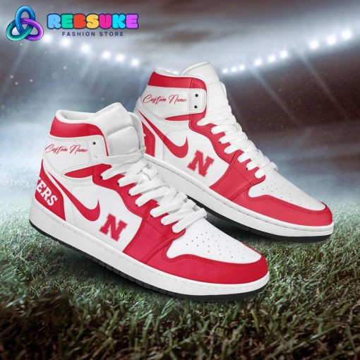 Nebraska Cornhuskers NCAA Customized Air Jordan 1