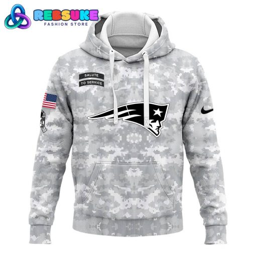 New England Patriots Arctic Camo 2024 Combo Hoodie, Pants, Cap