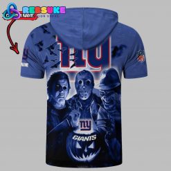 New York Giants Custom Name Halloween Hoodie Short Sleeve