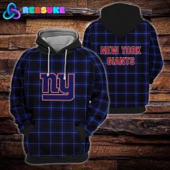 New York Giants NFL Plaid Hoodie, Zip Hoodie, Sweatshirt