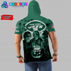 New York Jets Custom Name Halloween Hoodie Short Sleeve