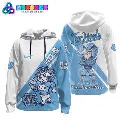 North Carolina Tar Heels Football Custom Number Hoodie