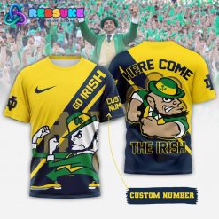 Notre Dame Fighting Irish Football Custom Number Shirt