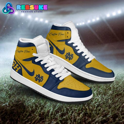 Notre Dame Fighting Irish NCAA Customized Air Jordan 1