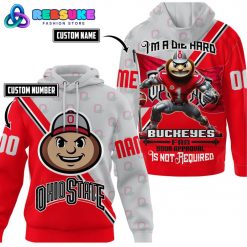 Ohio State Buckeyes Football Custom Name Hoodie