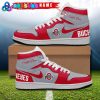 NCAA Ohio State Buckeyes Customized Low Jordan 1