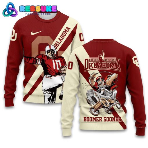 Oklahoma Sooners Football Custom Name Hoodie