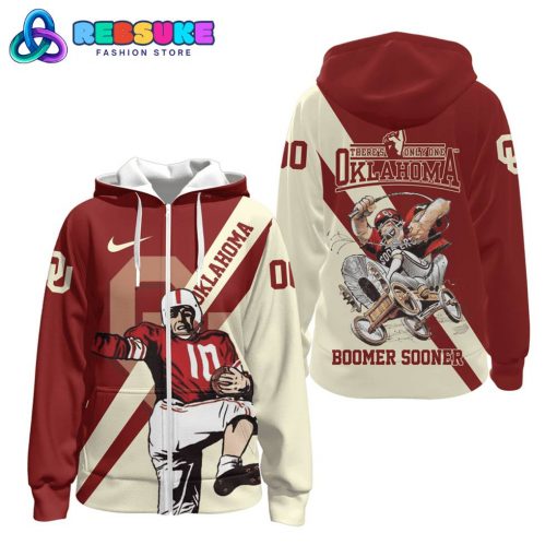 Oklahoma Sooners Football Custom Name Hoodie