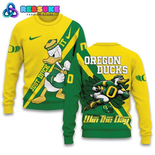 Oregon Ducks Football Custom Number Hoodie