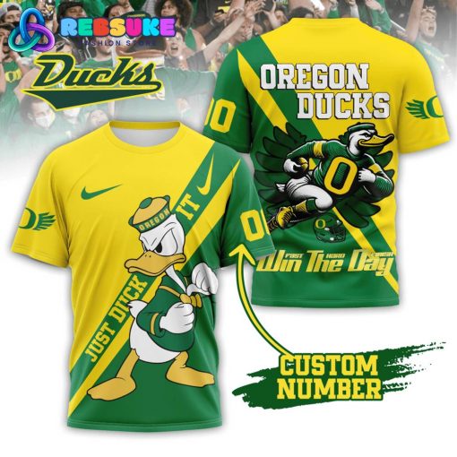 Oregon Ducks Football Custom Number Shirt