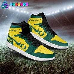 Oregon Ducks NCAA Customized Air Jordan 1