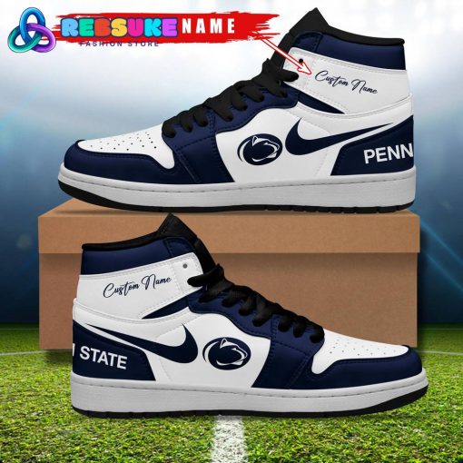 Penn State Nittany Lions NCAA Customized Air Jordan 1