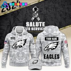 Philadelphia Eagles Arctic Camo 2024 Combo Hoodie Pants Cap