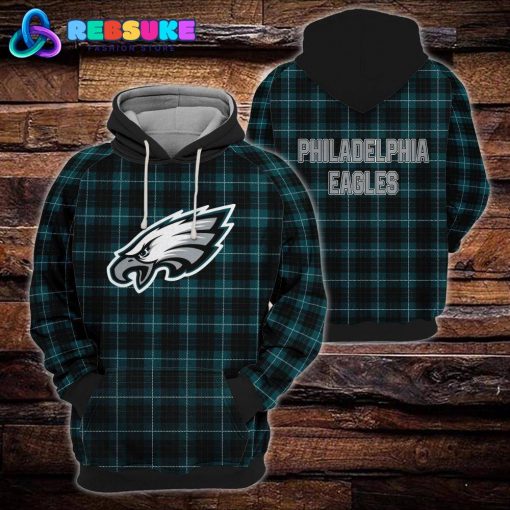 Philadelphia Eagles NFL Plaid Hoodie, Zip Hoodie, Sweatshirt