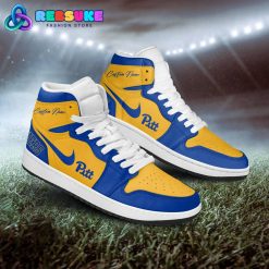 Pittsburgh Panthers NCAA Customized Air Jordan 1