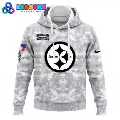 Pittsburgh Steelers Arctic Camo 2024 Combo Hoodie Pants Cap