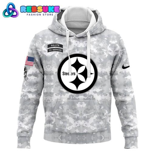 Pittsburgh Steelers Arctic Camo 2024 Combo Hoodie, Pants, Cap