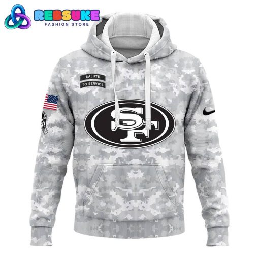 San Francisco 49ers Arctic Camo 2024 Combo Hoodie, Pants, Cap