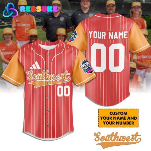 Southwest Region Custom Name Baseball Jersey