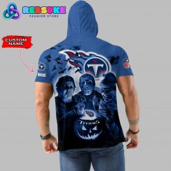 Tennessee Titans Custom Name Halloween Hoodie Short Sleeve