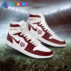 Texas AM Aggies NCAA Customized Air Jordan 1