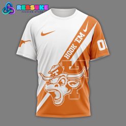 Texas Longhorns Football Custom Number Shirt