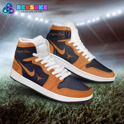 Texas Longhorns NCAA Customized Air Jordan 1