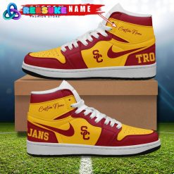 USC Trojans NCAA Customized Air Jordan 1