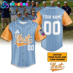 West Region Custom Name Baseball Jersey