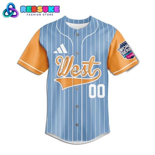 West Region Custom Name Baseball Jersey