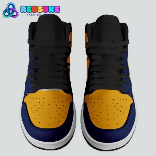 West Virginia Mountaineers NCAA Customized Air Jordan 1