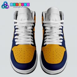 West Virginia Mountaineers NCAA Customized Air Jordan 1