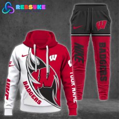 Wisconsin Badgers NCAA 2024 Combo Hoodie Pants