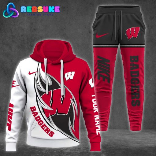 Wisconsin Badgers NCAA 2024 Combo Hoodie, Pants