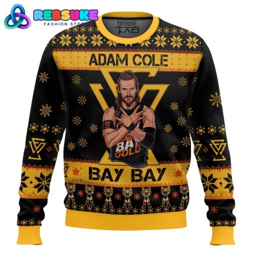 Adam Cole Bay Bay Ugly Sweater