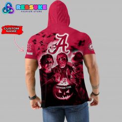 Alabama Crimson Tide Custom Name Halloween Hoodie Short Sleeve